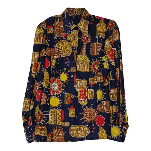 Chemise multicolore 70's