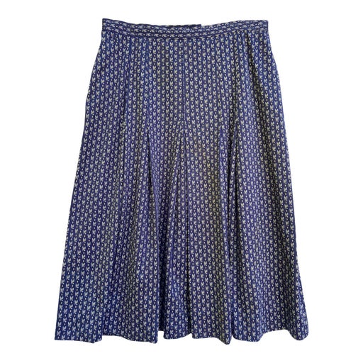 70's printed skirt