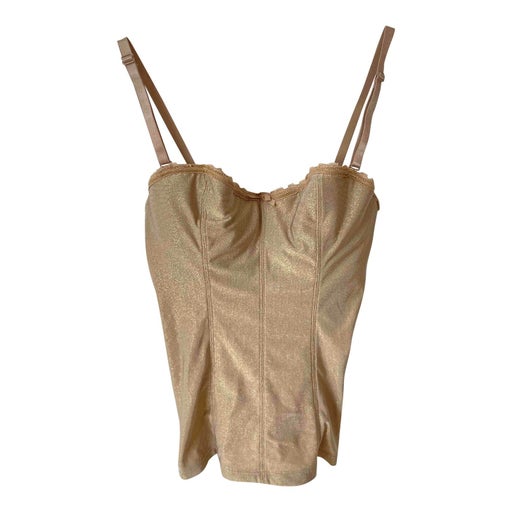 Gold corset