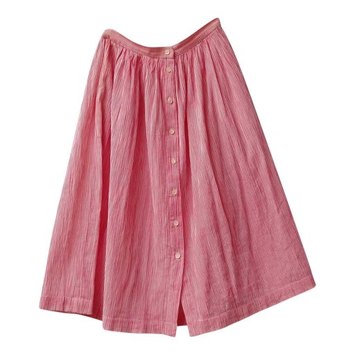 Buttoned skirt