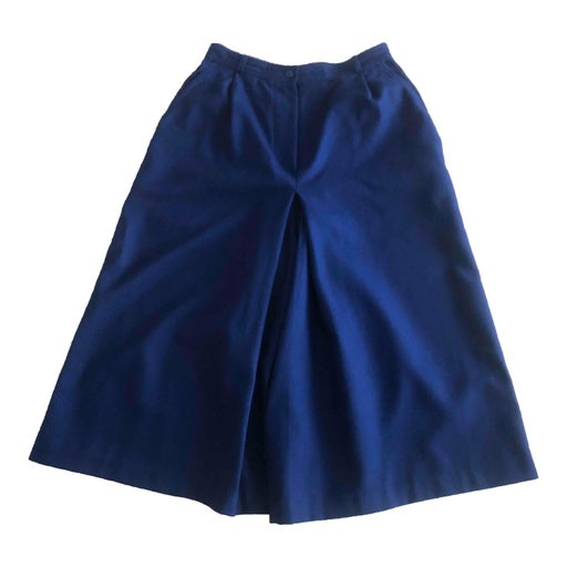 Jupe culotte bleue