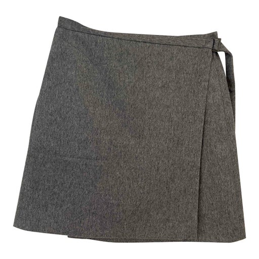 Jupe portefeuille on sale grise
