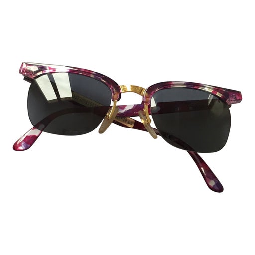 Lunettes de soleil roses