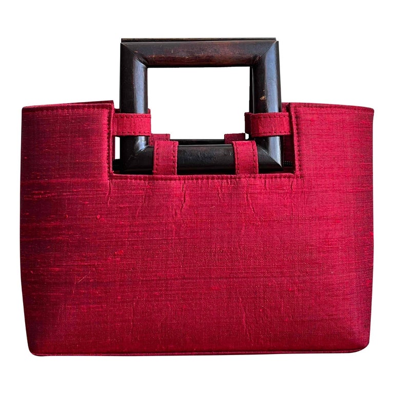 Sac à main rouge