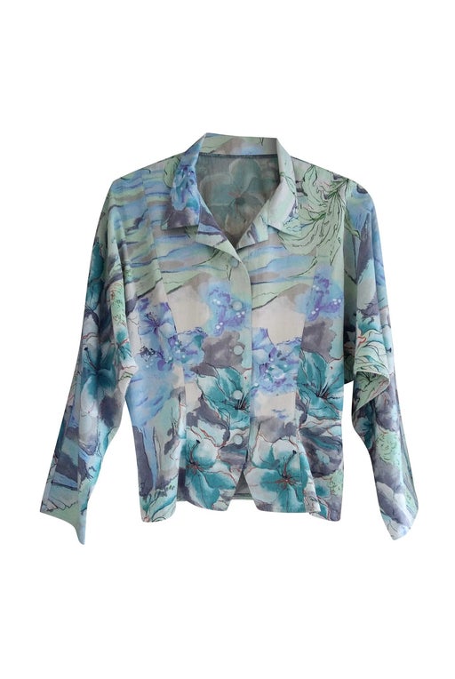 Chemise à fleurs