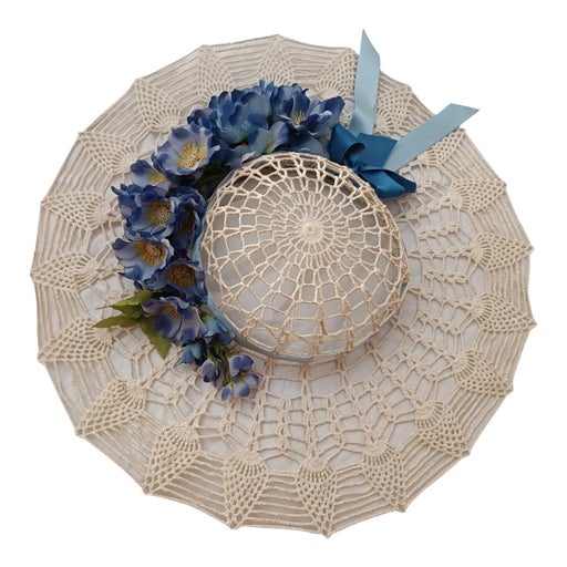 Chapeau en crochet