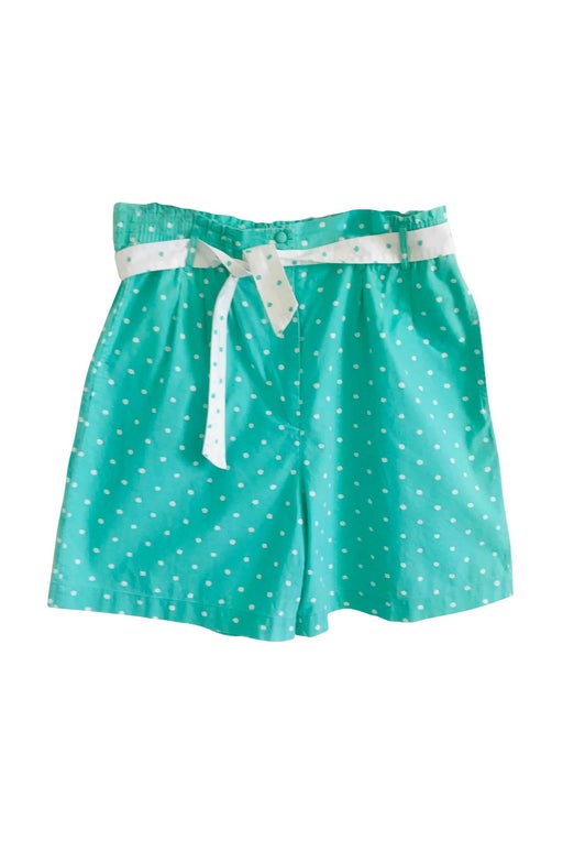 Flowing polka dot shorts