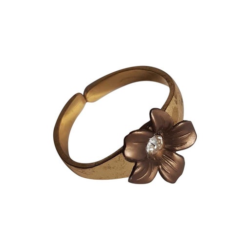 70's flower ring