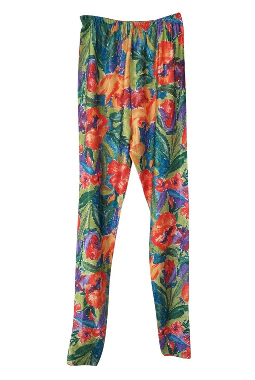 Floral leggings