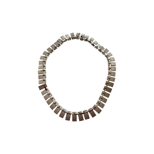 silver necklace