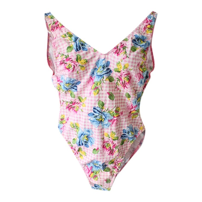 Maillot de bain à fleurs