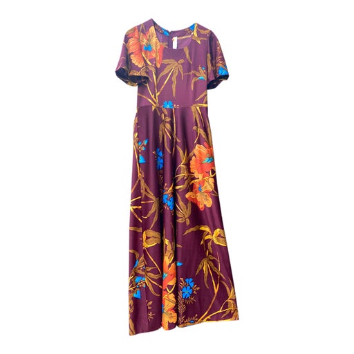 Long floral dress