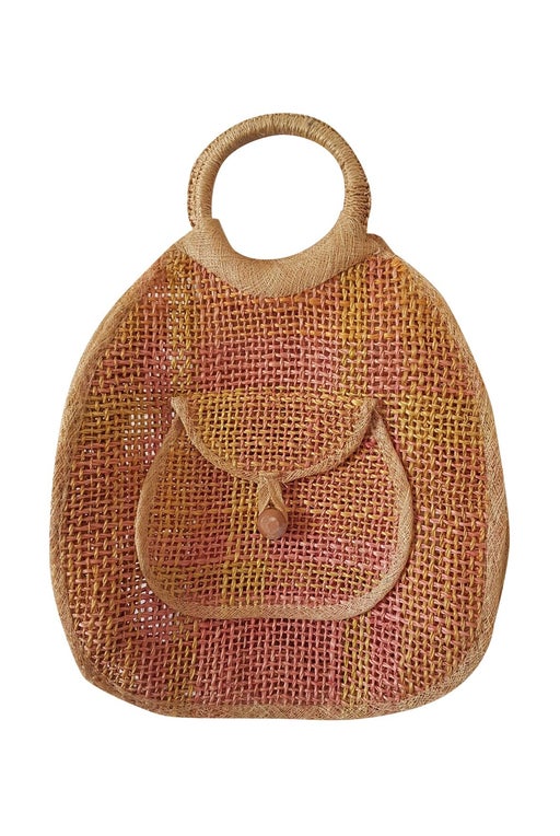 straw handbag