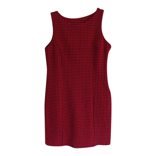 Houndstooth mini dress