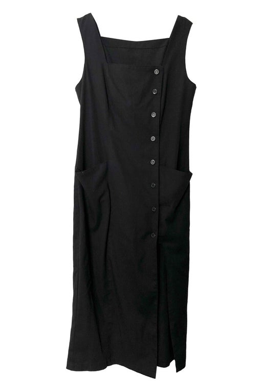 Black buttoned dress