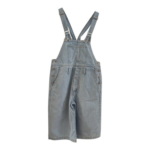 Salopette courte en jean 