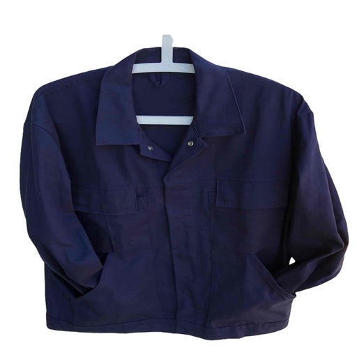 Veste bleu de travail