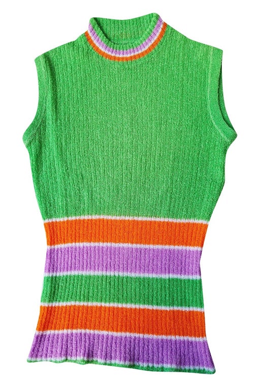 70's knit top