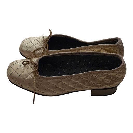 Quilted ballet flats