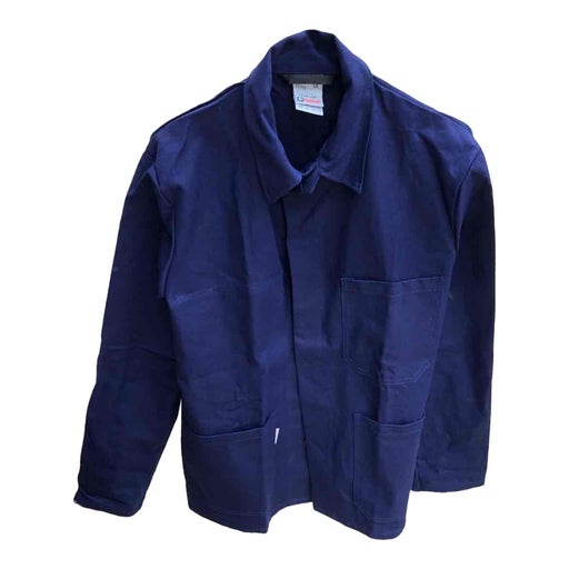 Veste bleu de travail