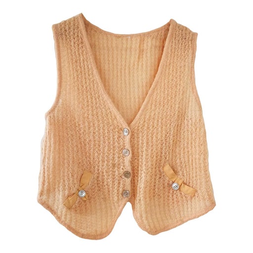 Knit vest