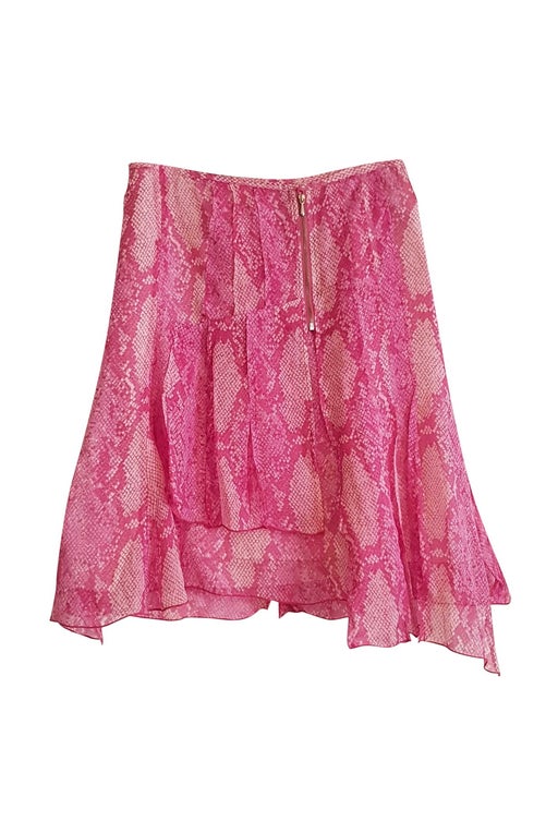 Silk python skirt