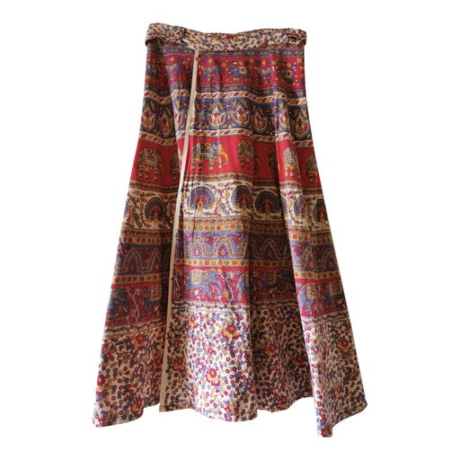 Long cotton skirt