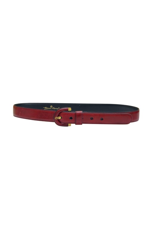 Leather belt