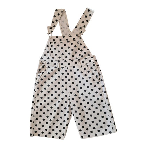 Polka dot dungarees