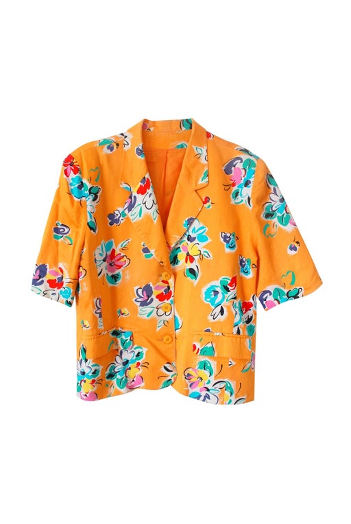 Veste à fleurs