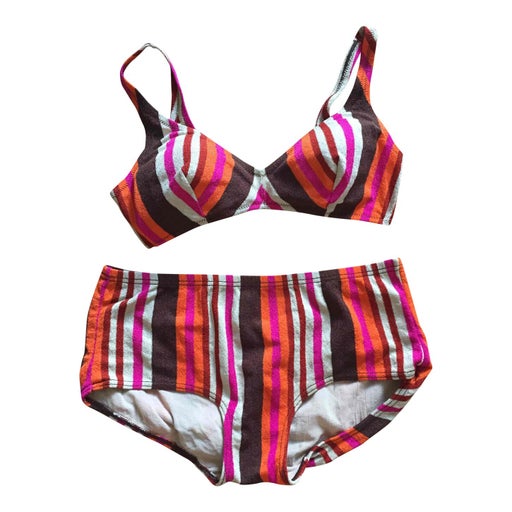 Maillot de bain à rayures