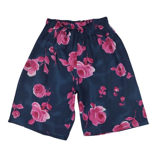 Jupe-culotte à fleurs