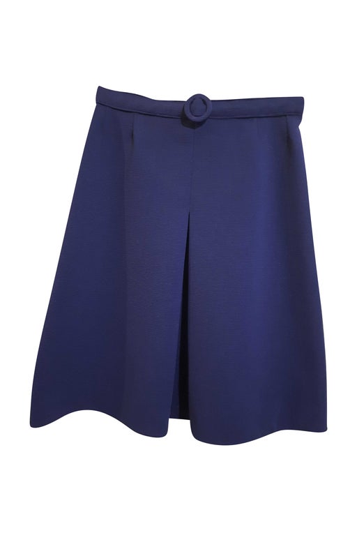 70's blue skirt