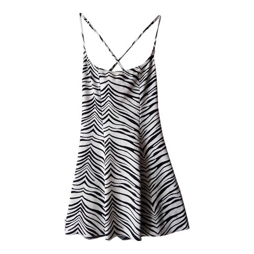 Zebra mini dress