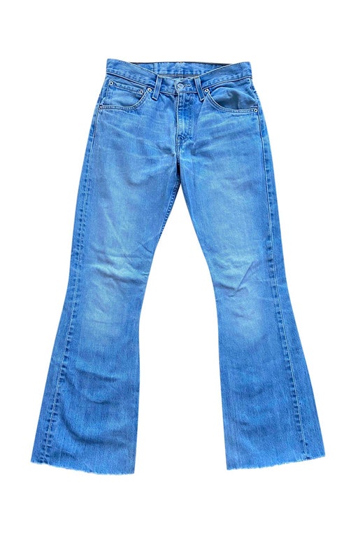 Levi's flared jeans