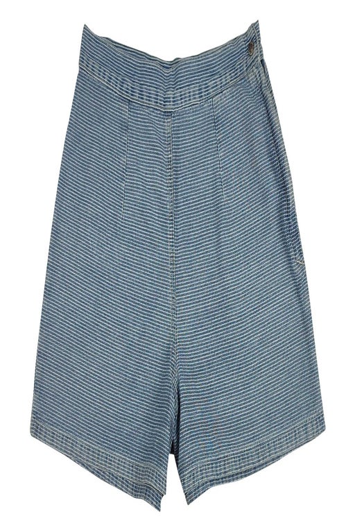 Gingham mini shorts