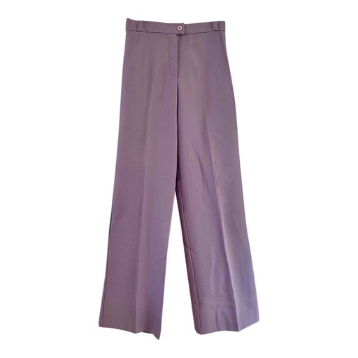 Lilac flare pants