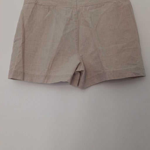 Beige mini-shorts