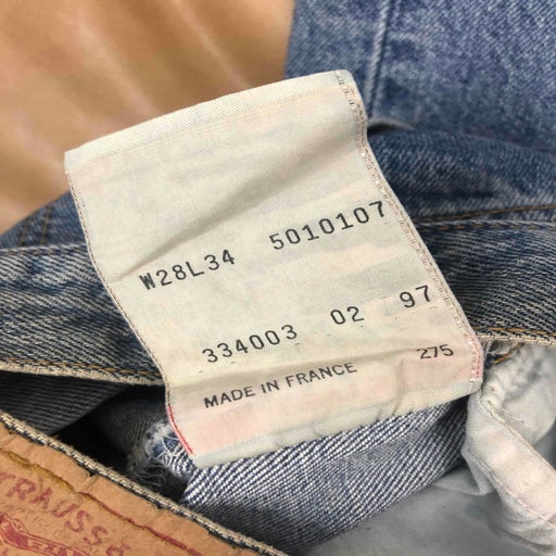 Levi's 501 W28L34 jeans