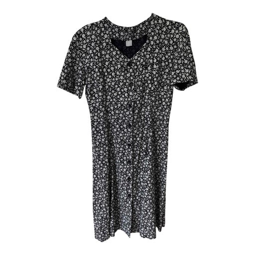 Floral buttoned dress