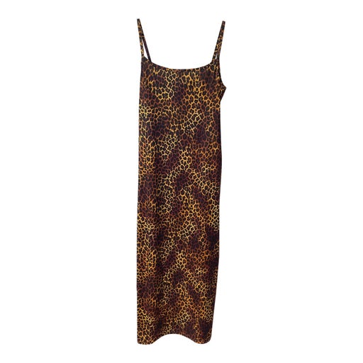 Long leopard dress