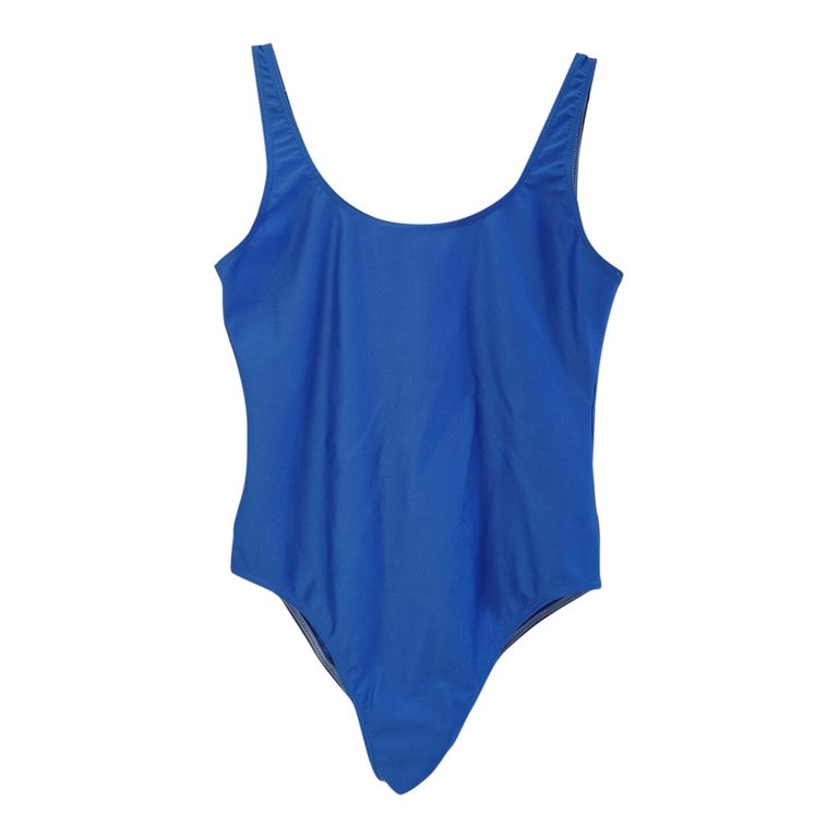 Blue swimsuit