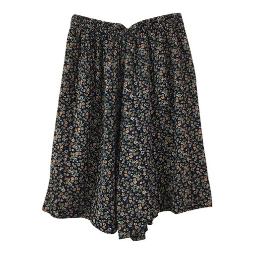 Jupe-culotte à fleurs