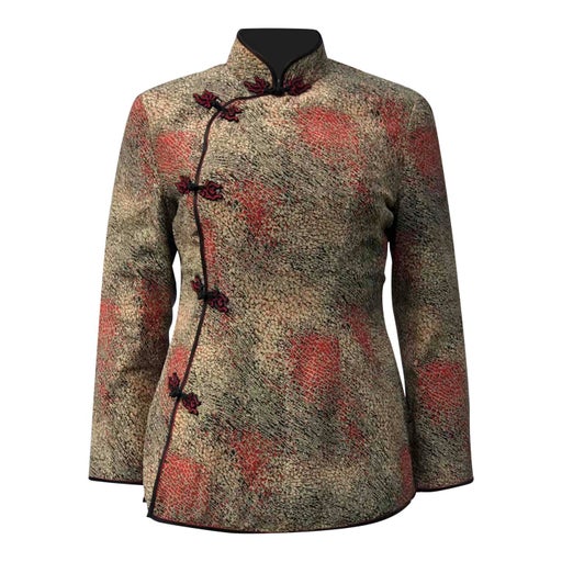 Asian silk jacket