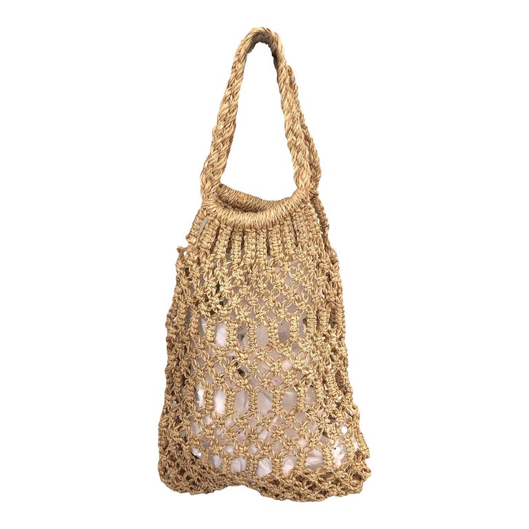 Sac en osier 70's