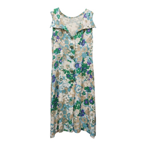 Floral buttoned dress