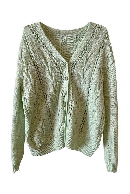 Wool cardigan