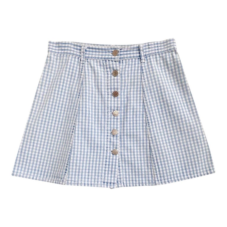 Mini-jupe vichy