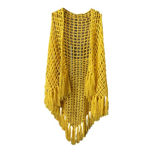 Châle en crochet