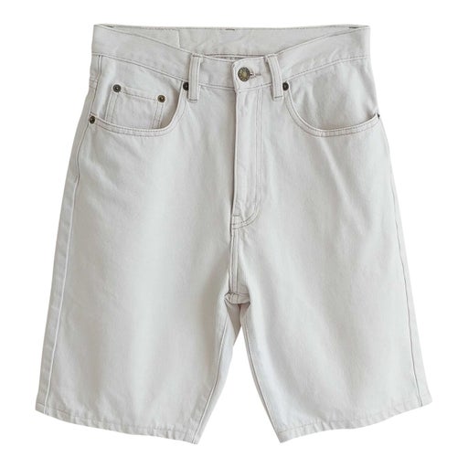 Bermuda en jean blanc